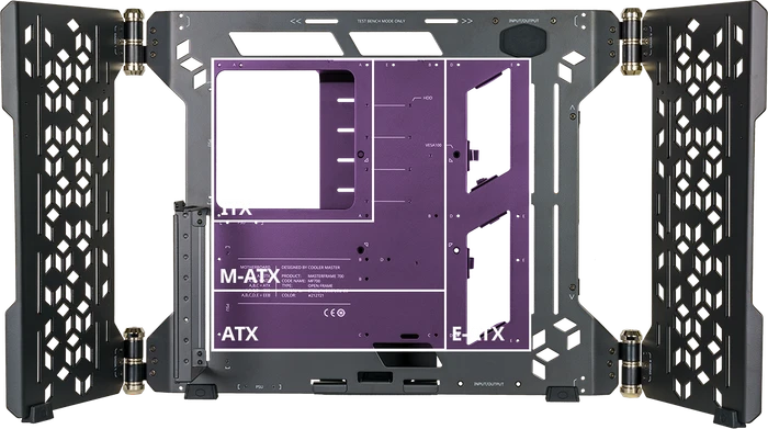 Cooler Master MasterFrame 700, Glasfenster