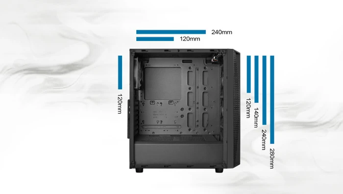 SilverStone Fara B1 Pro, Glasfenster