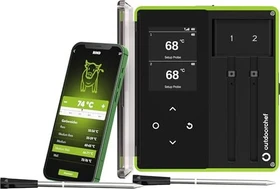 Outdoorchef Easy Check Wireless Dual Grill-Thermometer digital, inkl. 2x Sensor