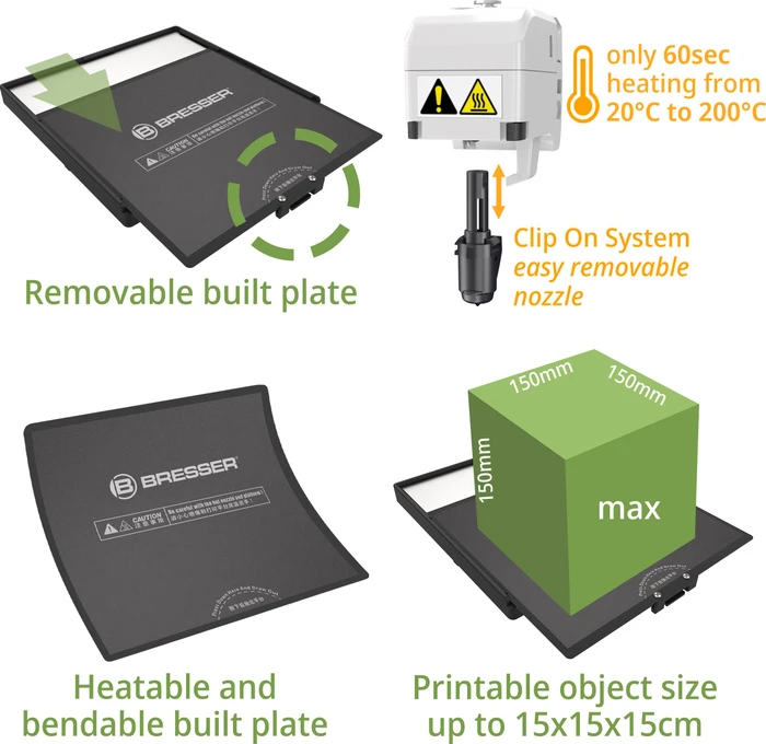 Bresser REX WLAN 3D Drucker