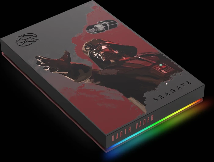 Seagate FireCuda Gaming HDD - Darth Vader Special Edition, 2TB, +Rescue, USB 3.0 Micro-B