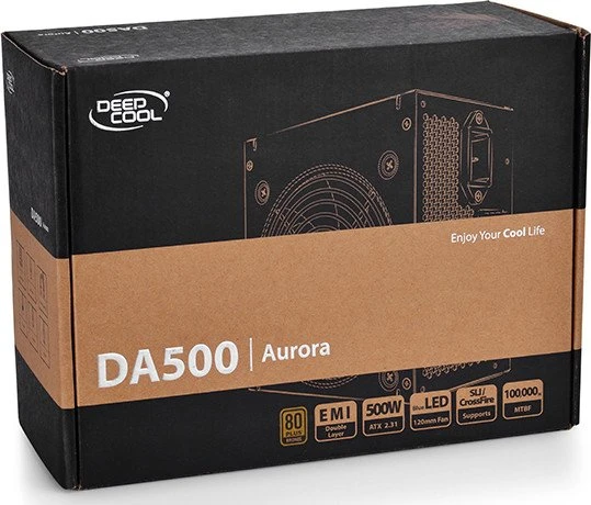 DeepCool DA500 500W, ATX 2.31