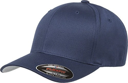 Flexfit Wooly Combed Kappe navy