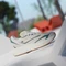adidas Lightstride off white/silver metallic/collegiate green (Damen) Vorschaubild