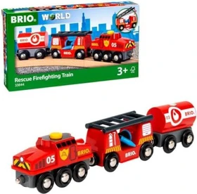 BRIO Feuerwehr-Löschzug