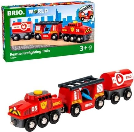 BRIO Feuerwehr-Löschzug