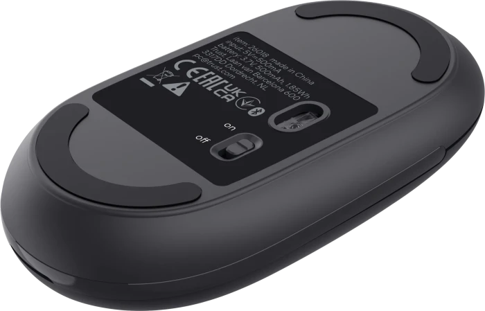 Trust Seron Hyperscroll Slim Wireless Mouse, schwarz, USB/Bluetooth