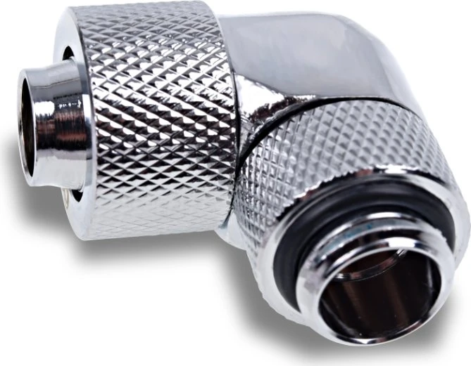 Alphacool Eiszapfen 90° Schlauchanschluss G1/4" auf 13/10mm, verchromt, 4er-Pack