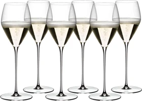 Riedel Veloce Champagnerglas, 6 Stück