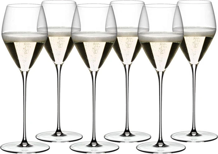 Riedel Veloce Champagnerglas, 6 Stück
