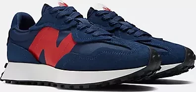 New Balance 327 nb navy/true red (Herren)