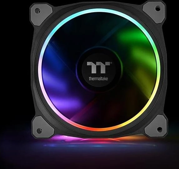 Thermaltake Riing Plus 12 RGB Radiator Fan Lumi Plus TT Premium Edition Combo Kit, LED-Steuerung, LED-Strips, 120mm, 3er-Pack