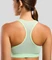 Odlo Ascent Performance Wool Medium Sport-BH ambrosia/patina green (Damen) Vorschaubild
