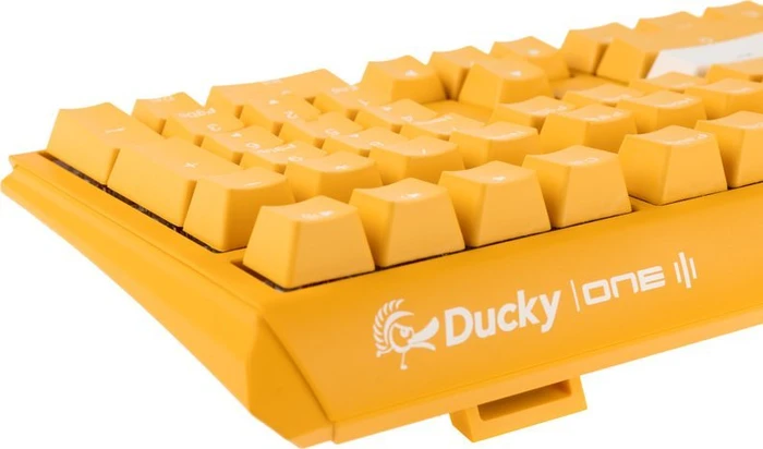 Ducky One 3 Yellow PBT, LEDs RGB, MX RGB BLACK, USB, US