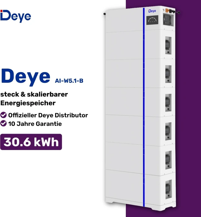 Deye AI-W5.1-B 30kWh, 30.72kWh