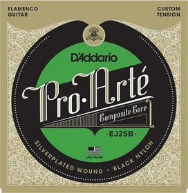 D'Addario Pro-Arté Black Nylon Composite, Flamenco