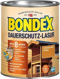 Bondex Dauerschutz-Lasur oregon pine, 750ml