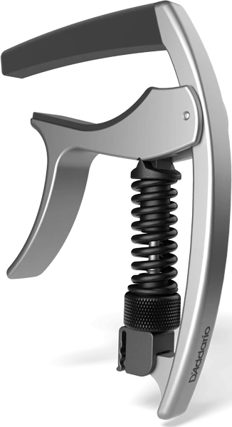 D'Addario Tri-Action Capo Silver