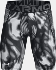 Under Armour HeatGear Print Hose kurz schwarz/weiß (Herren)