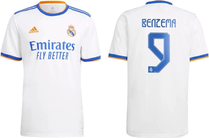 adidas Real Madrid Benzema 9 Heimtrikot (Herren)