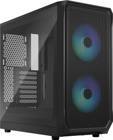 Fractal Design Focus 2 RGB, schwarz, Glasfenster (FD-C-FOC2A-03)