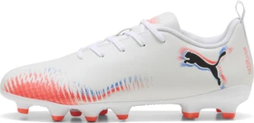Puma Future 8 Play FG/AG puma white/puma black/glowing red (Junior)
