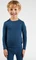 Odlo Natural Merino 200 Base Layer Set blue wing teal (Junior) Vorschaubild