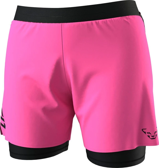 Dynafit Alpine Pro 2in1 Laufhose kurz pink glo (Damen)