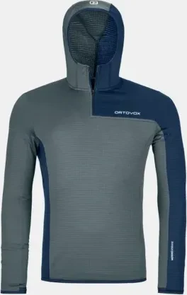 Ortovox Fleece Light Grid ZN Hoody Funktionsjacke dark arctic grey (Herren)