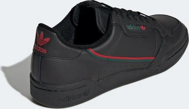 adidas Continental 80 core black/scarlet/collegiate green