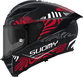 Suomy Stellar 2 Molten matt schwarz/grau/rot