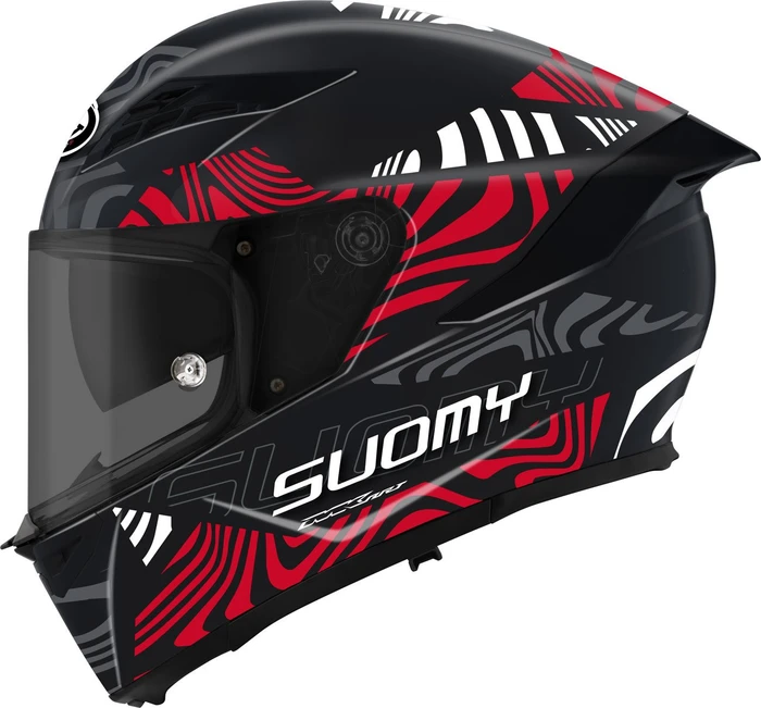 Suomy Stellar 2 Molten matt schwarz/grau/rot