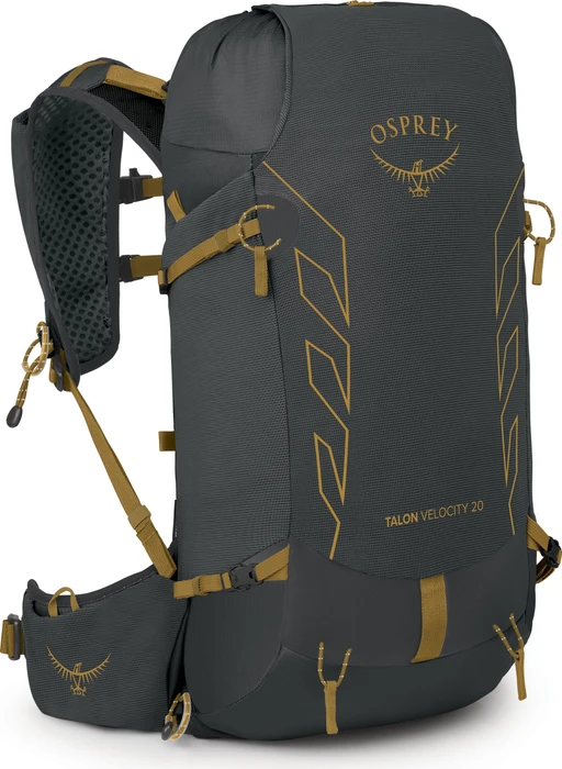 Osprey Talon Velocity 20 S/M dark charcoal/tumbleweed yellow (Herren)