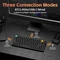 NuPhy Air75 V3 Mac/PC, Nebula Dark, schwarz, hot-swap, Low-Profile Blush nano, USB/Bluetooth, US Vorschaubild