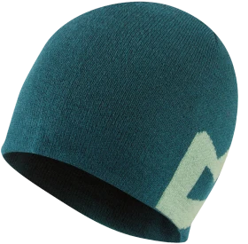 Mountain Equipment Branded Knitted Beanie deep teal/lichen (Damen)