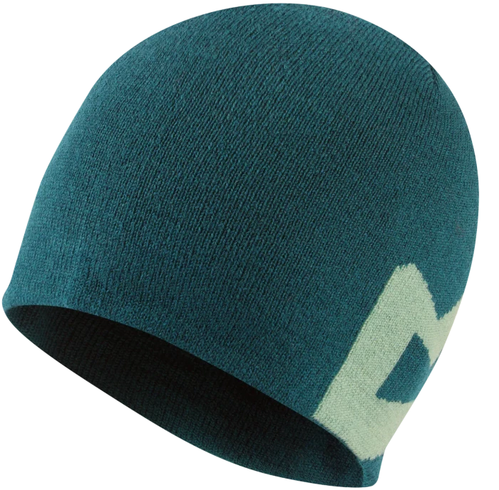 Mountain Equipment Branded Knitted Beanie deep teal/lichen (Damen)