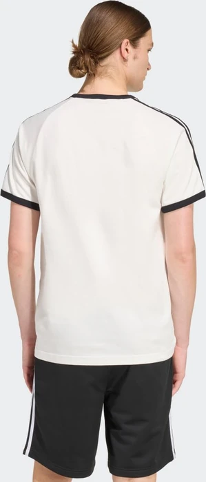 adidas 3-Streifen T-Shirt kurzarm weiß (Herren)