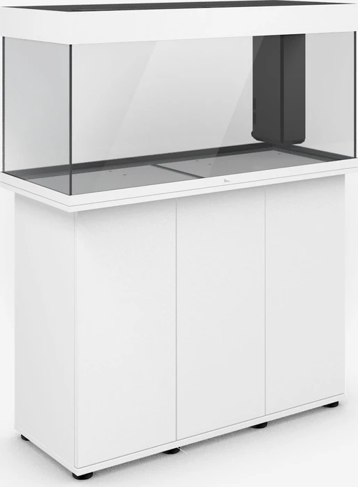 Juwel Rio 180 LED Aquarium-Set mit Unterschrank, weiß/weiß, 180l