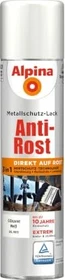 Alpina Farben Sprühmetallschutz-Lack Anti-Rost außen weiß glänzend, 400ml
