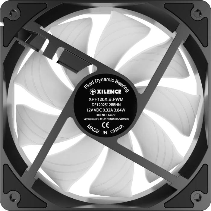 Xilence Performance X Series XF083 ARGB, schwarz, 120mm