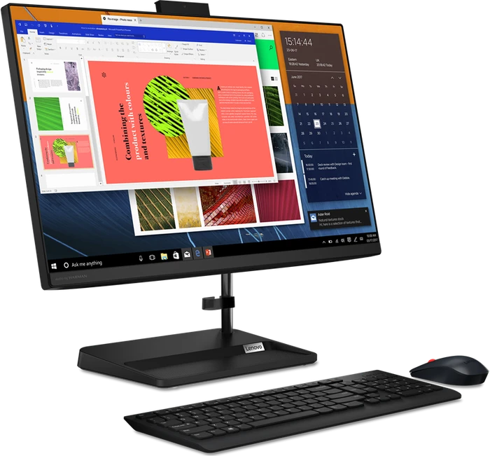 Lenovo IdeaCentre AIO 3 24ALC6, schwarz, Ryzen 5 5625U, 16GB RAM, 1TB SSD, DE