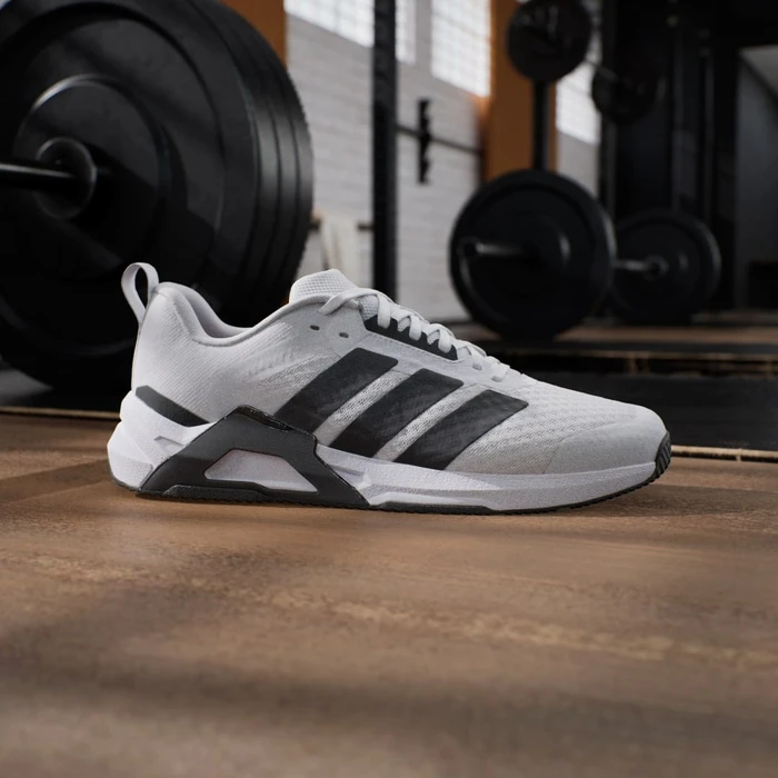 adidas Dropset Control cloud white/core black/lucid red (Herren)