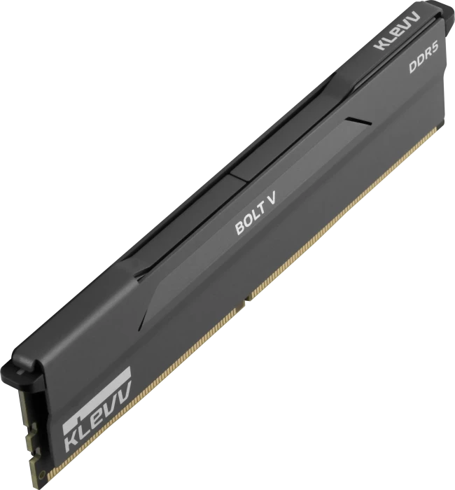Klevv Bolt V Charcoal Grey UDIMM 32GB Kit, DDR5-6400, CL32-38-38-78