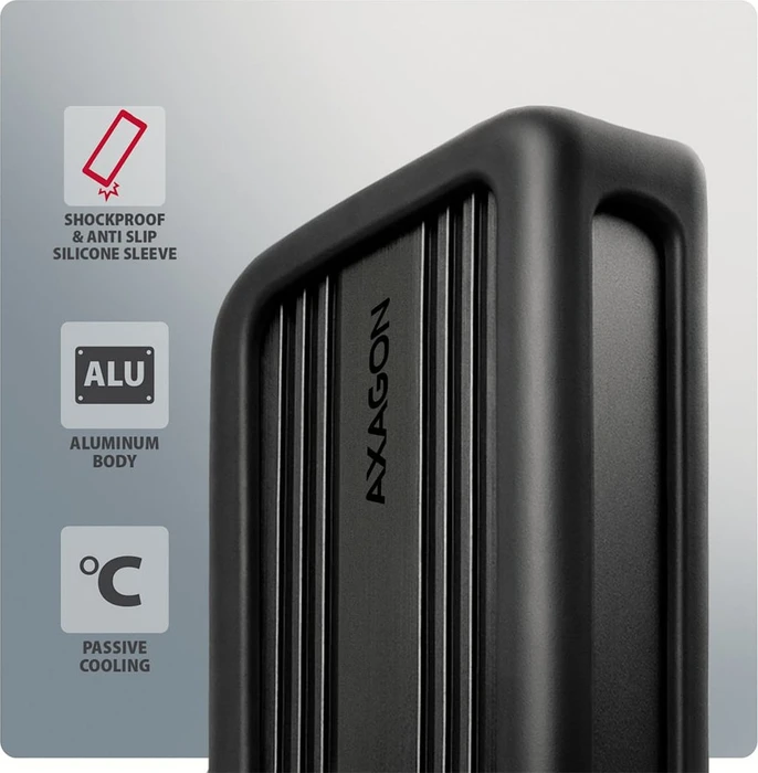 Axagon M.2 Festplattengehäuse, M.2 PCIe, USB4