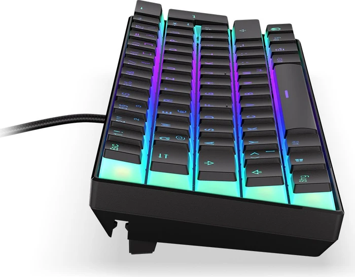 Endorfy Thock Compact Wireless Pudding, PBT, LEDs RGB, hot-swap, Kailh Box RED, USB/Bluetooth, DE