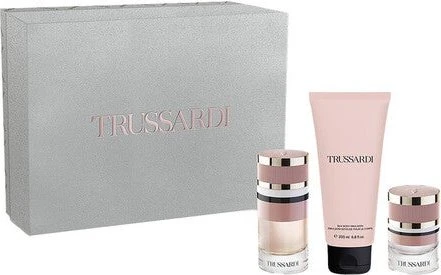 Trussardi EdP 90ml + Haarparfum 30ml + Body Lotion 200ml Duftset