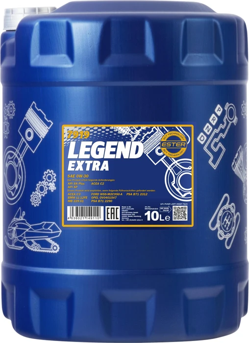 Mannol Legend Extra 0W-30 10l
