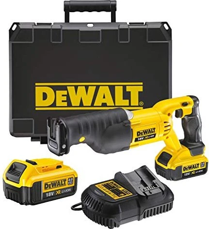 DeWalt DCS380M2 Akku-Säbelsäge inkl. Koffer + 2 Akkus 4.0Ah