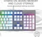 Razer Huntsman, Mercury White, Razer Clicky Optical PURPLE, USB, US Vorschaubild