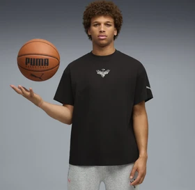 Puma Melo Alwayz On 1 Basketball T-Shirt kurzarm puma black/team silver (Herren)